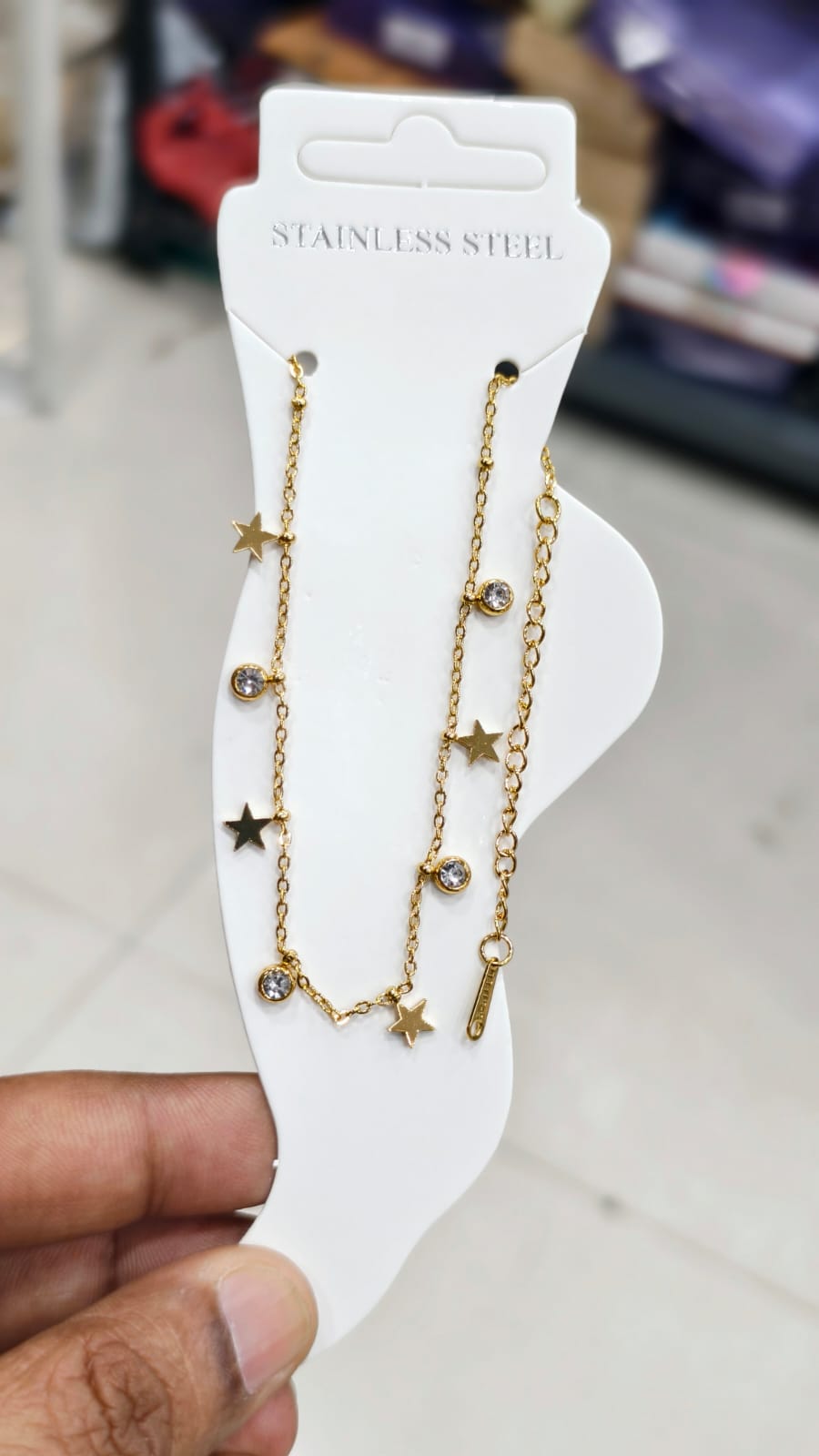 Anklet with Stars (ATA_002)