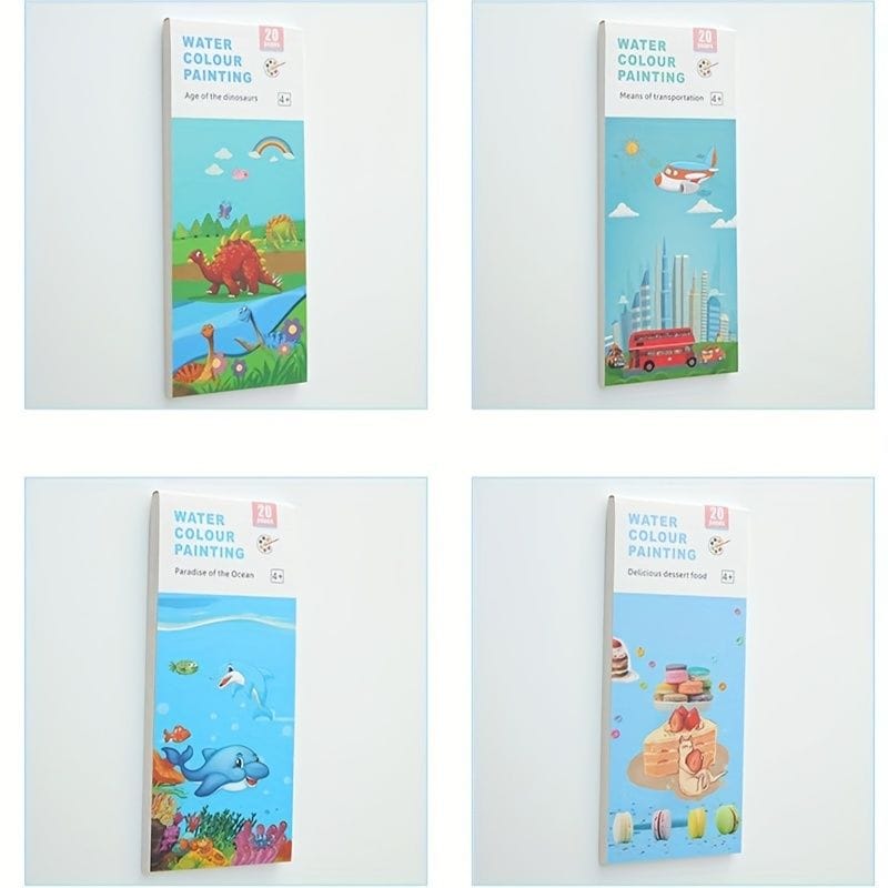 Watercolour/ Doodle Painting Notebook
