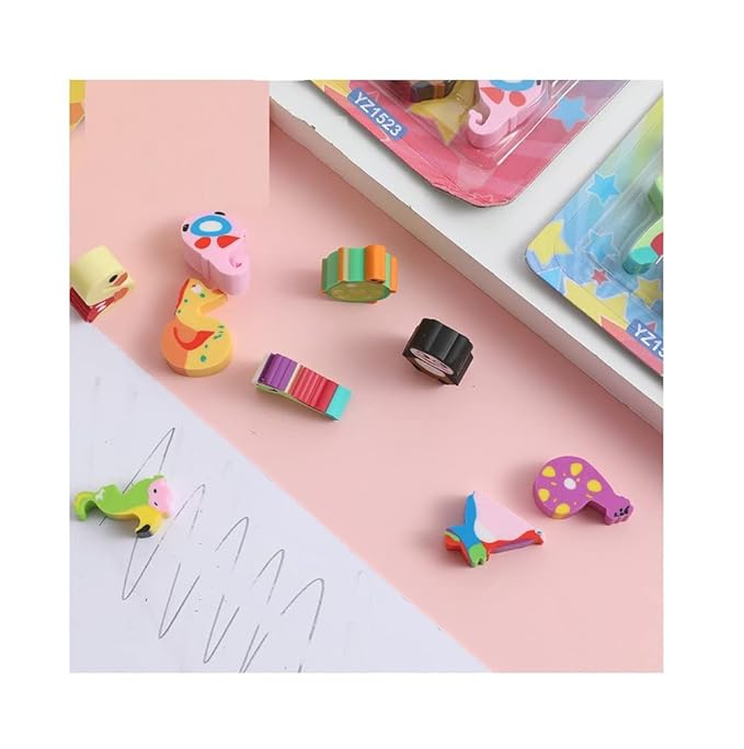 Digital Number Erasers