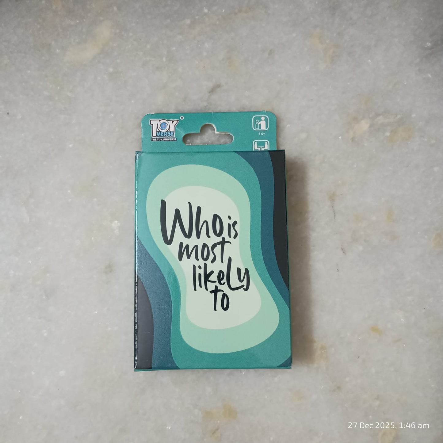 Who Is Most Likely To Card Game - A fun party game for friends and family