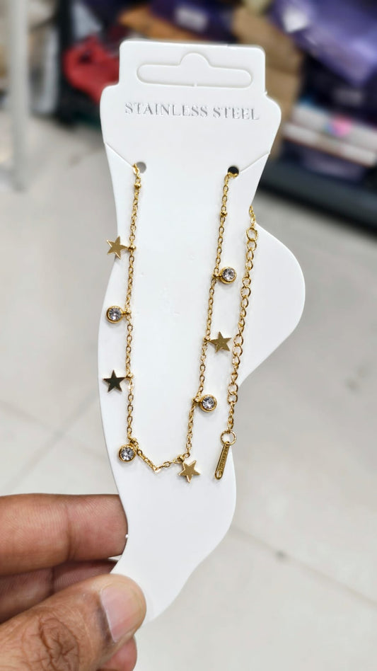 Anklet with Stars (ATA_002)