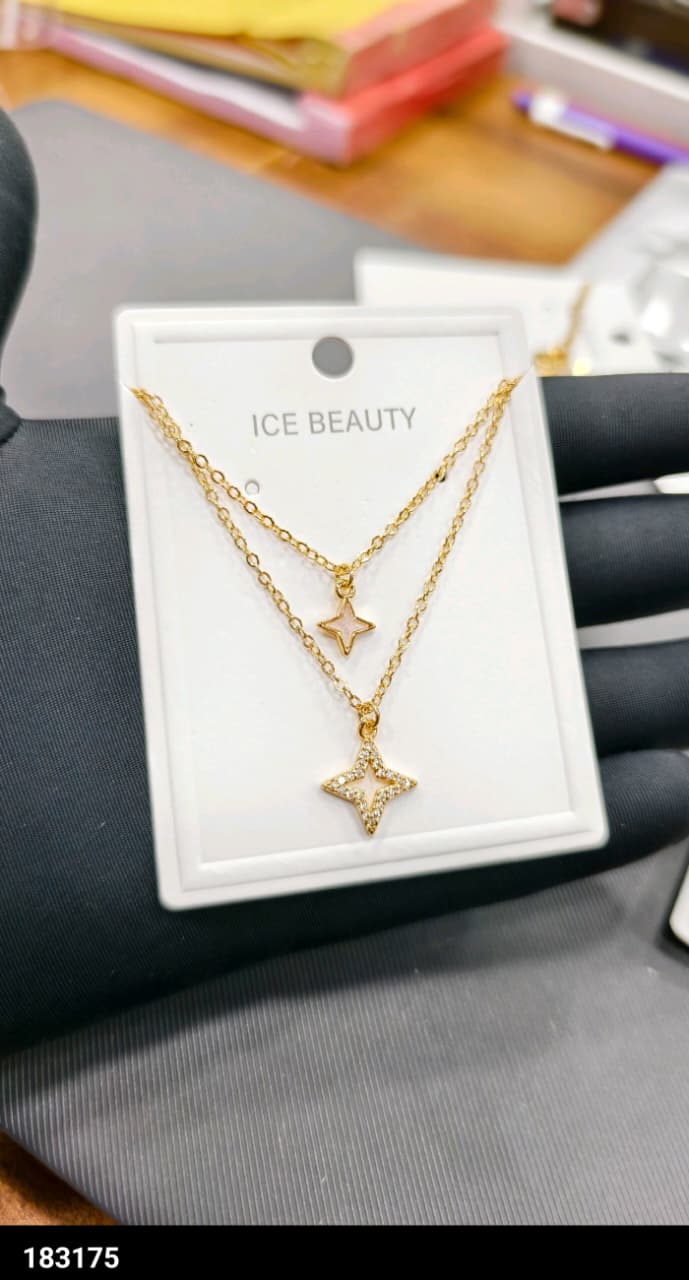 Star design Double Layered Chain (ATC_010)