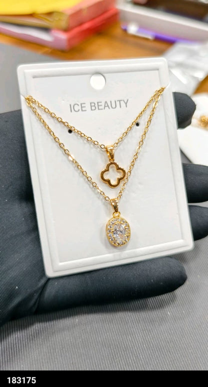 Clove design Double Layered Chain (ATC_015)