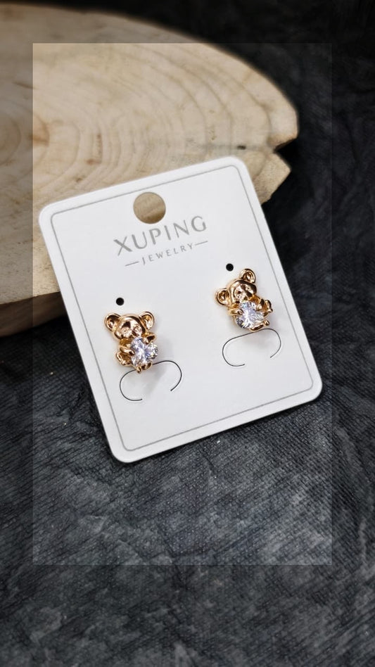 Teddy Bear Shaped Earrings (ATE_005)