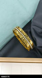 Chevron Pattern Cuff Anti-tarnish Kada (ATK_001)