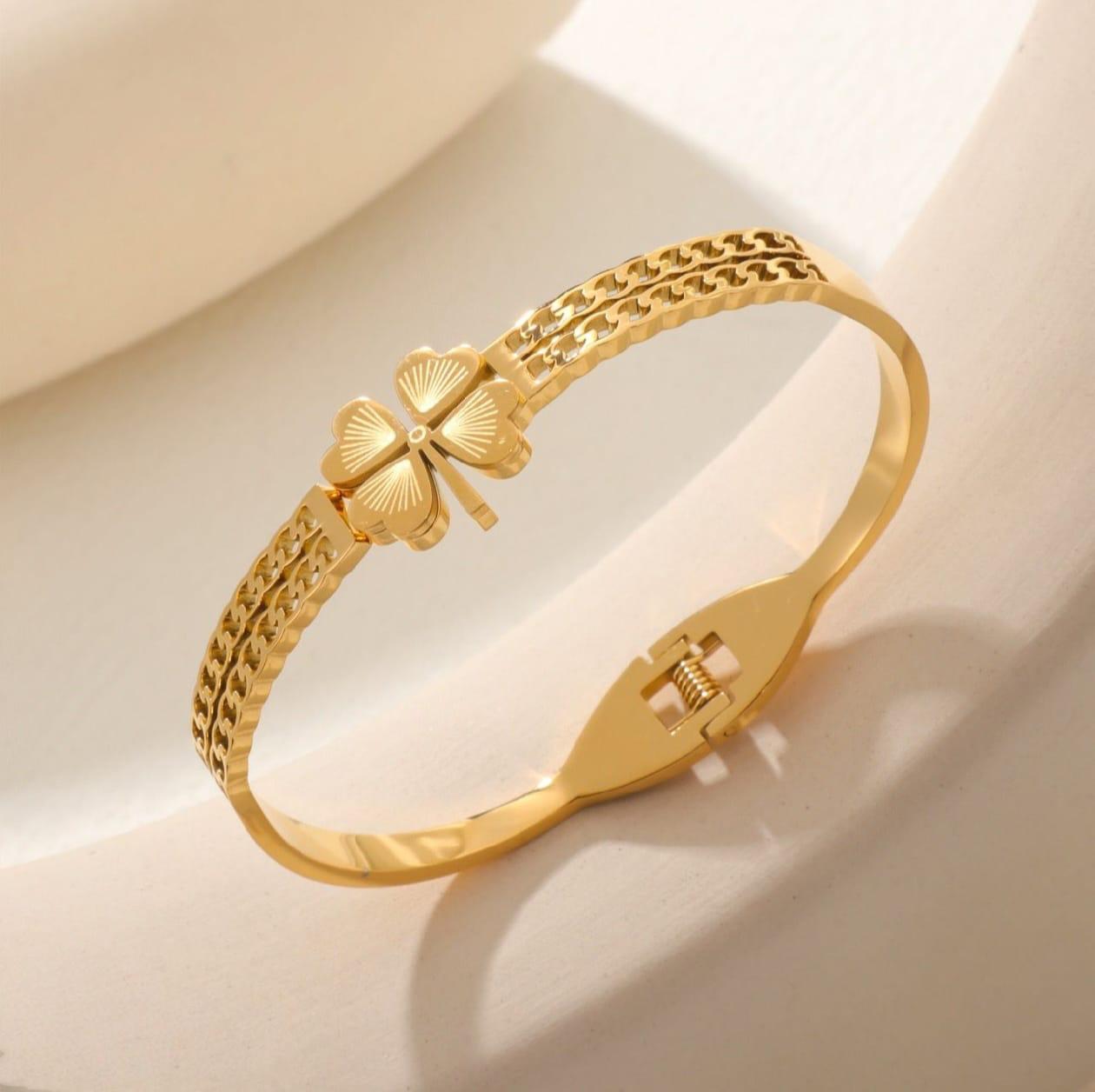 Four Leaf Clover Bracelet