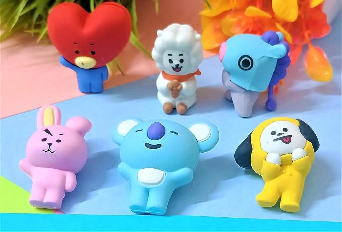 BTS Themed Erasers