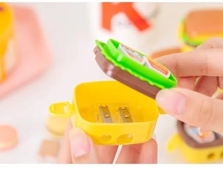 Burger Sharpener With Erasers