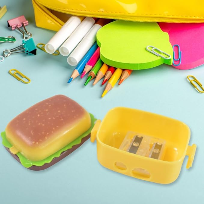 Burger Sharpener With Erasers