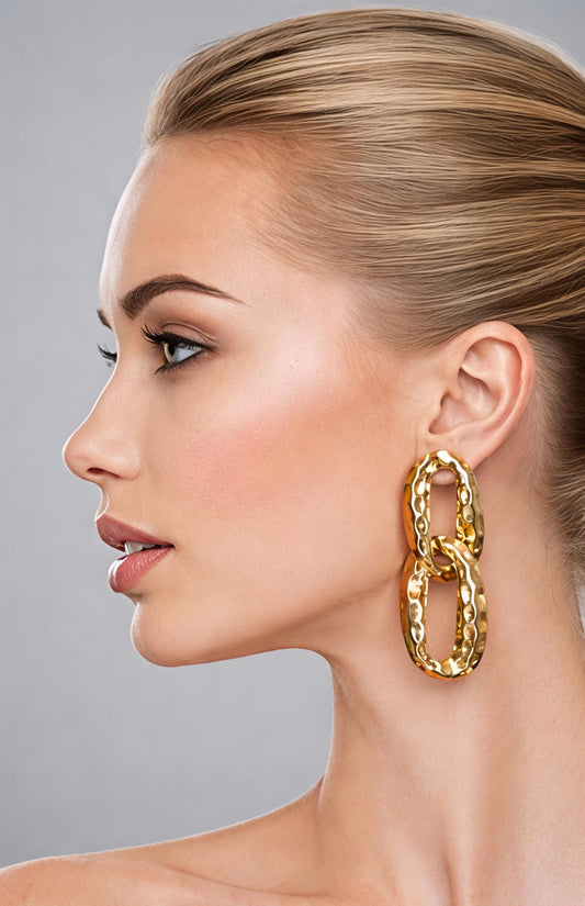 Chain Link Earrings (ATE_012)