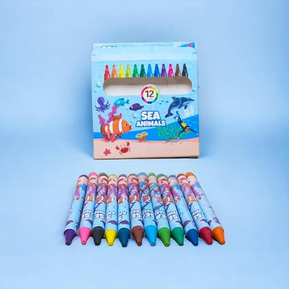 Wax Crayons in various themes