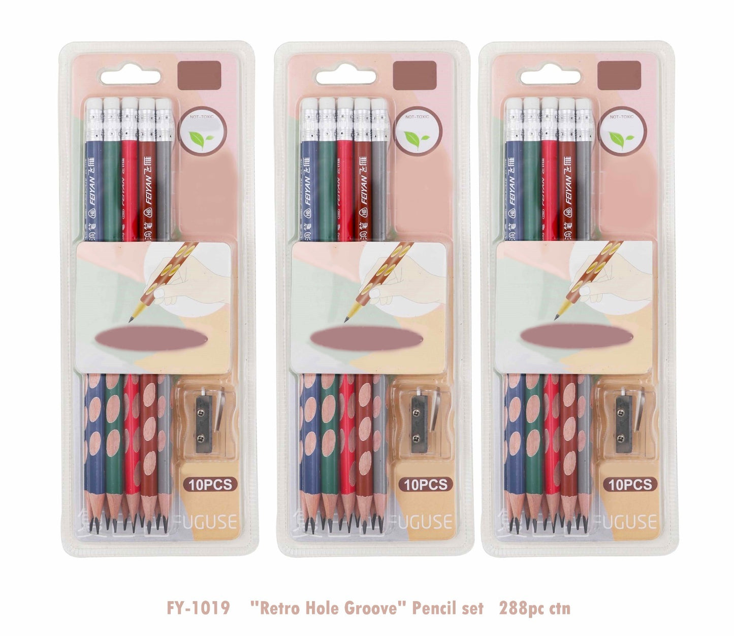 Groove Triangular Training pencils
