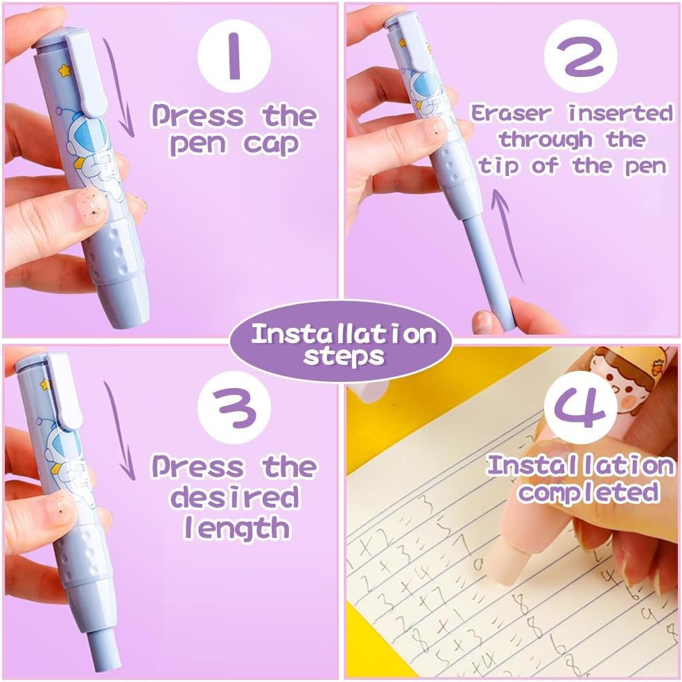 Pen Style Erasers