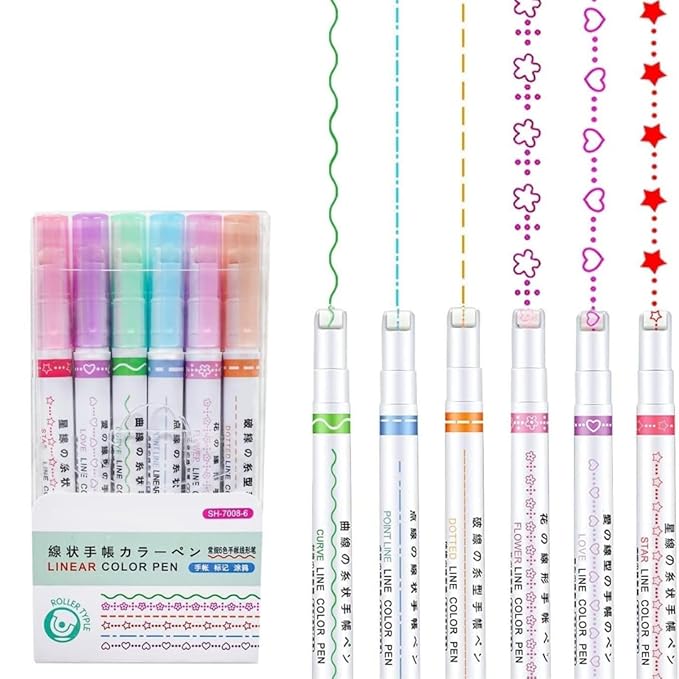 Design Curve Roller Pens