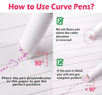 Design Curve Roller Pens