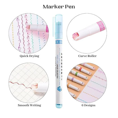 Design Curve Roller Pens