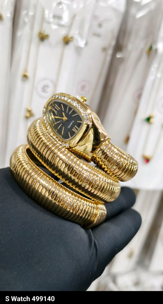 S Watch 2 Layered Golden Band_001