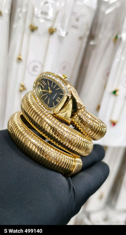 S Watch 2 Layered Golden Band_001