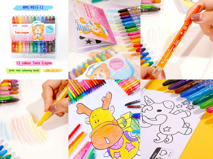 Rolling Twist Crayons