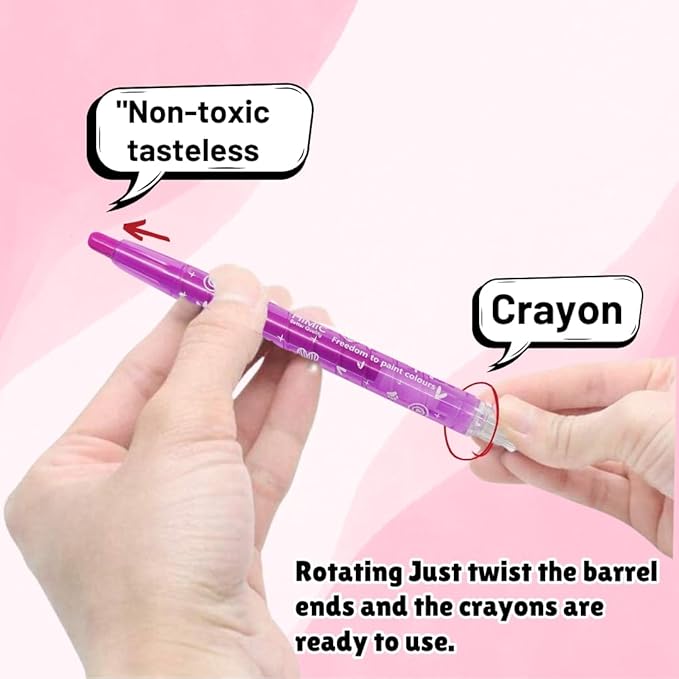 Rolling Twist Crayons