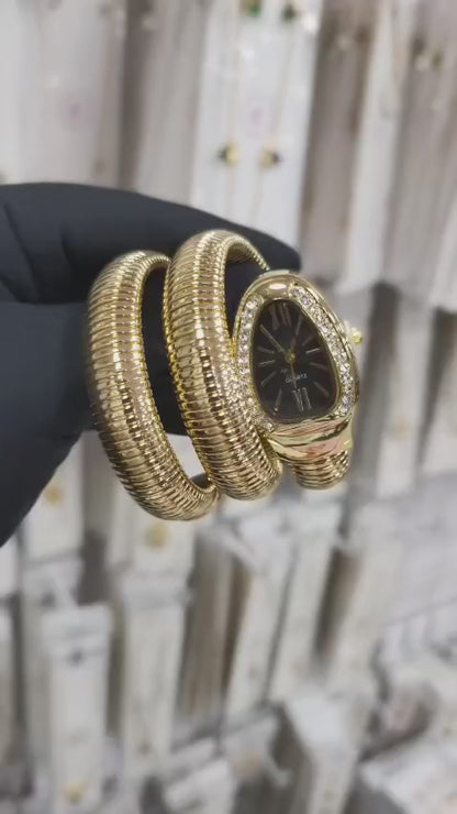 S Watch 2 Layered Golden Band_001