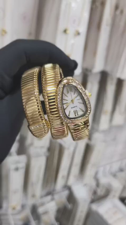 S Watch 2 Layered Golden Band_001