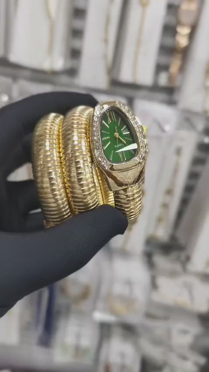 S Watch 2 Layered Golden Band_001